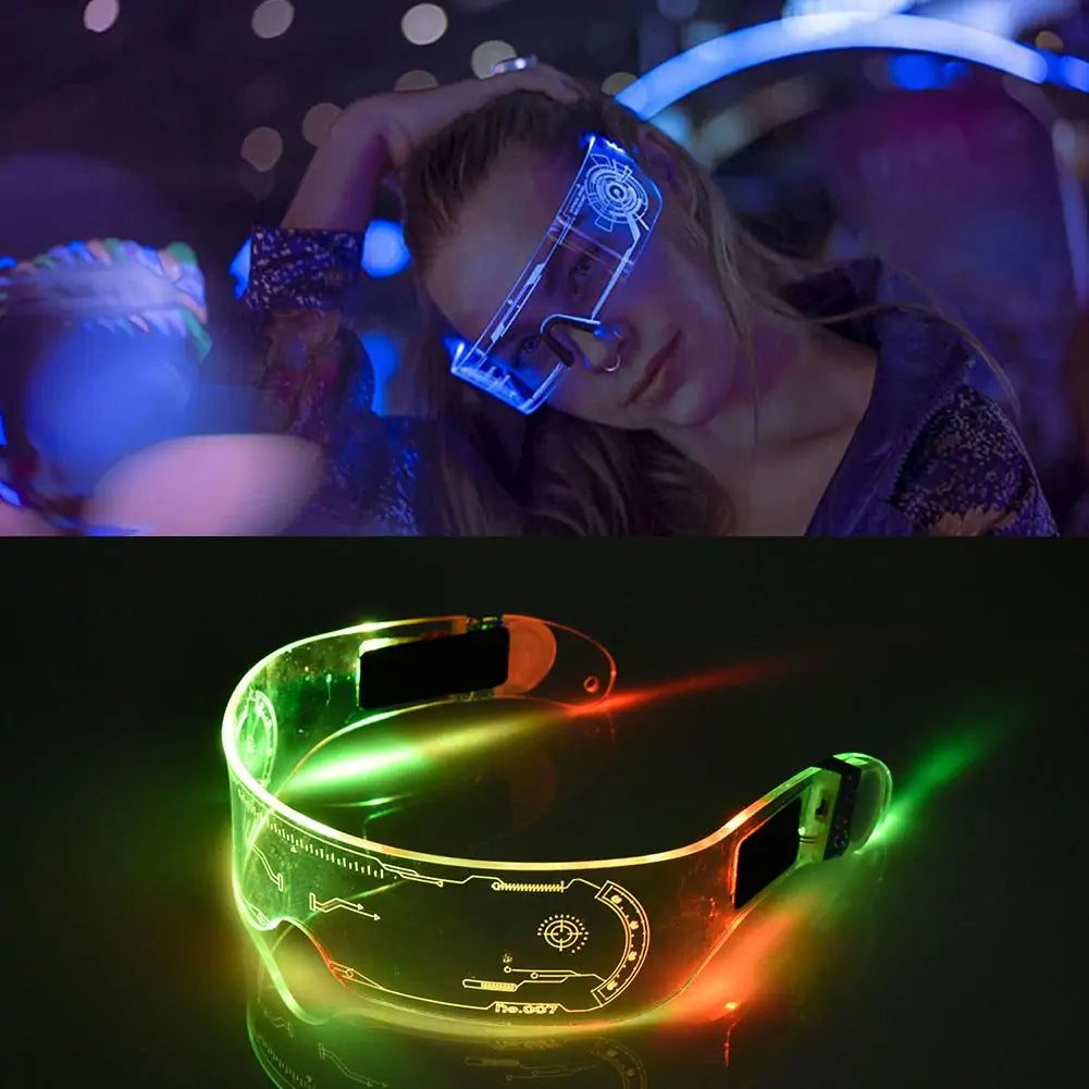 EL Luminous LED Glasses for Party Decor