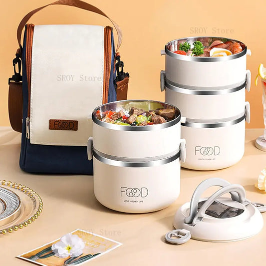 Multi-Layer Stainless Steel Lunch Box