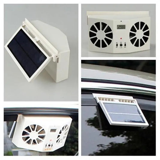 Solar Power Car Cooler